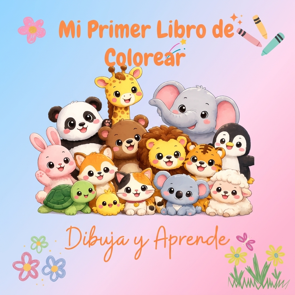 Mi Primer Libro de Colorear. Dibuja y Aprende.